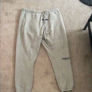 Essentials Heather Gray Joggers